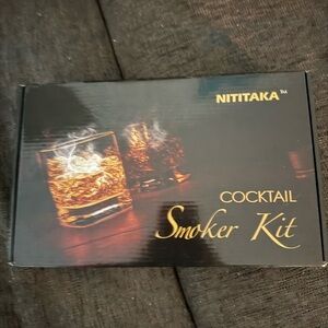 Cocktail Smoker Kit - Black and Gold